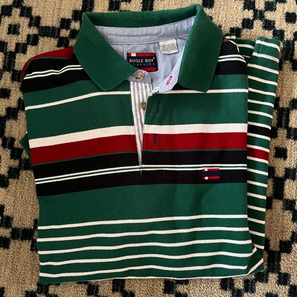 Bugle Boy Shirts Vintage Mens Bugle Boy Polo Large Poshmark